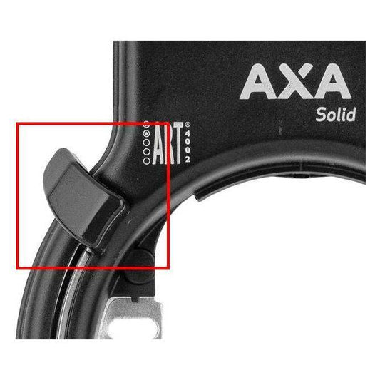 Slotknop Axa Solid - Zwart - Le Coq Wielerartikelen