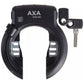 Ringslot Axa Defender Met Bosch 2 Rack Cilinder - Glanzend Zwart (Werkplaatsverpakking) - Le Coq Wielerartikelen