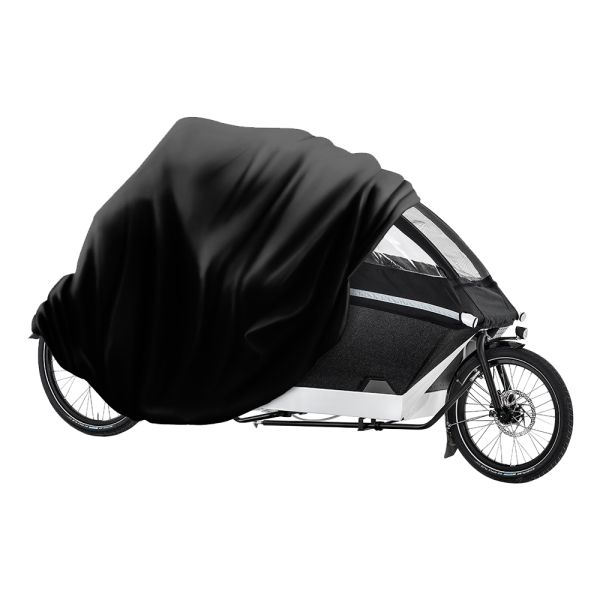 Ds Covers cargo bakfietsschoenen van 300D polyester, volledig waterdicht en geschikt voor bakfietsen.