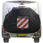 Ds Covers Fietsdragerhoes Star Zonder Gevarenbordhouder - Zwart - Le Coq Wielerartikelen