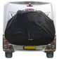 Ds Covers Fietsdragerhoes Star Met Gevarenbordhouder - Zwart - Le Coq Wielerartikelen