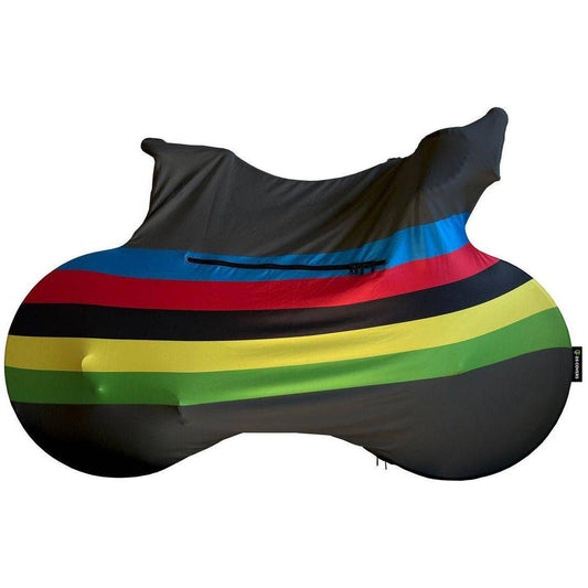 Ds Covers Fietssok Rainbow - Geschikt Voor Op De Fietsdrager - Zwart - Le Coq Wielerartikelen