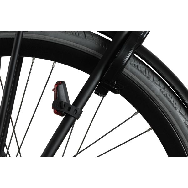 Feu arrière Axa DWN Basic LED USB Noir