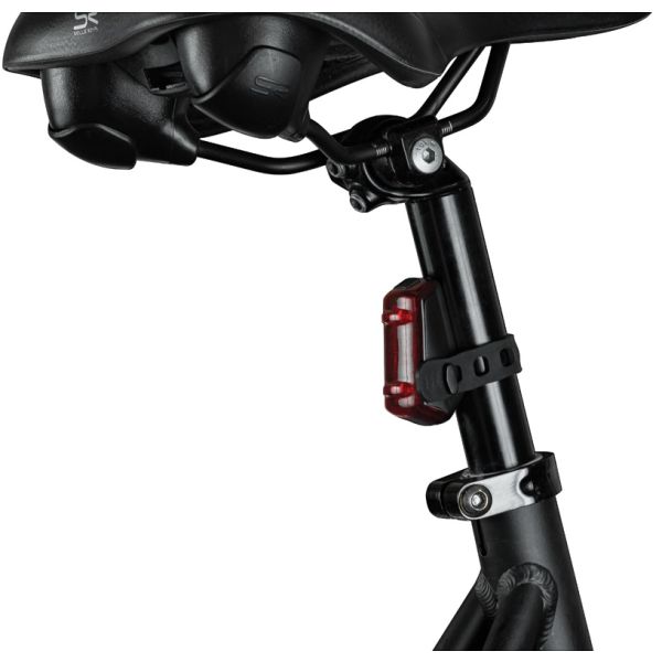 Rücklicht Axa DWN Signal LED USB Schwarz