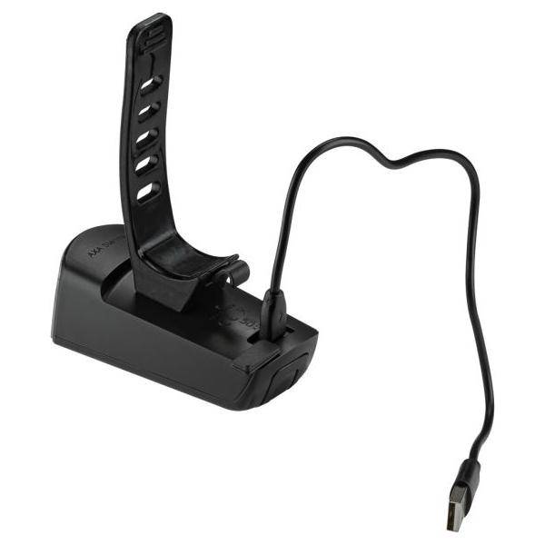 Axa Lampset DWN Signal Led USB - Zwart - Le Coq Wielerartikelen