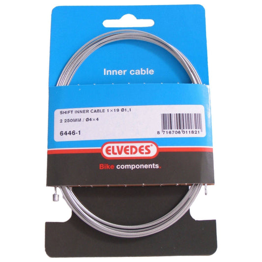 Elvedes Schakel Binnenkabel 2250Mm Verzinkt Ø1,1Mm - Le Coq Wielerartikelen