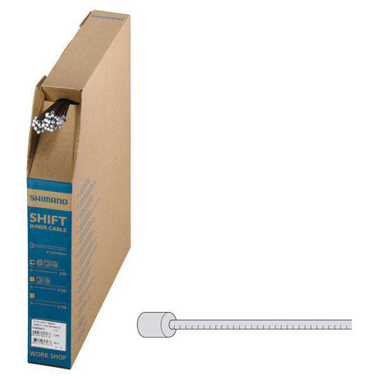 Shimano Schakel Binnenkabel 1.2 X 2100Mm (100 Stuks) - Le Coq Wielerartikelen