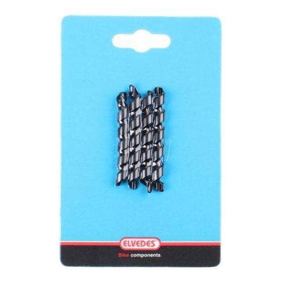 Elvedes framebeschermer rubber 4.0-5.5 mm, set van 4 stuks voor bescherming van fietsframes, zichtbaar in de afbeelding.