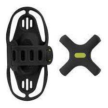 Universele Telefoonhouder Bone Collection Bike Tie Pro4 + Power Strap Black - Le Coq Wielerartikelen