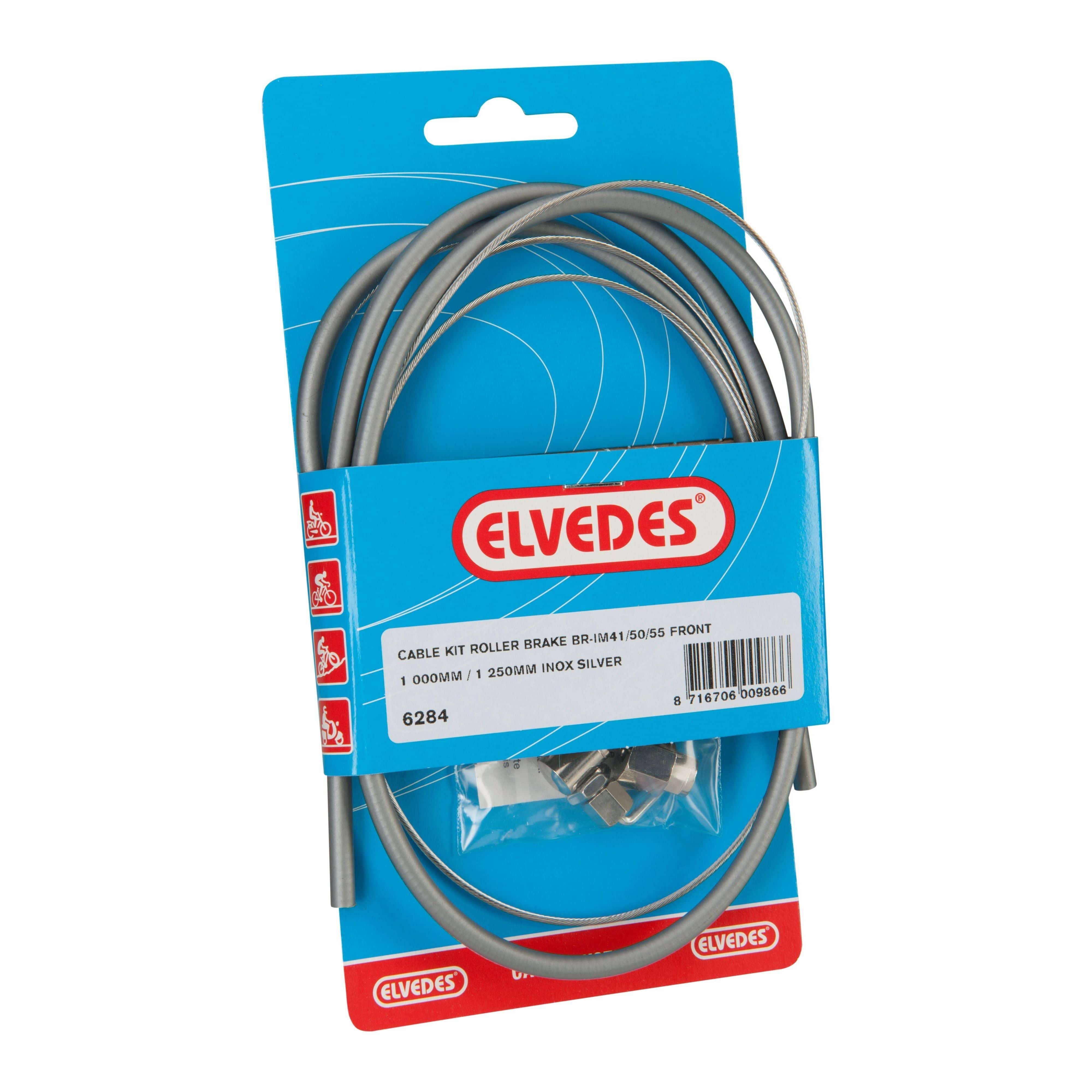 Elvedes Rollerbrake Kabelkit Br-Im85/81/55/45 1000Mm / 1250Mm - Le Coq Wielerartikelen
