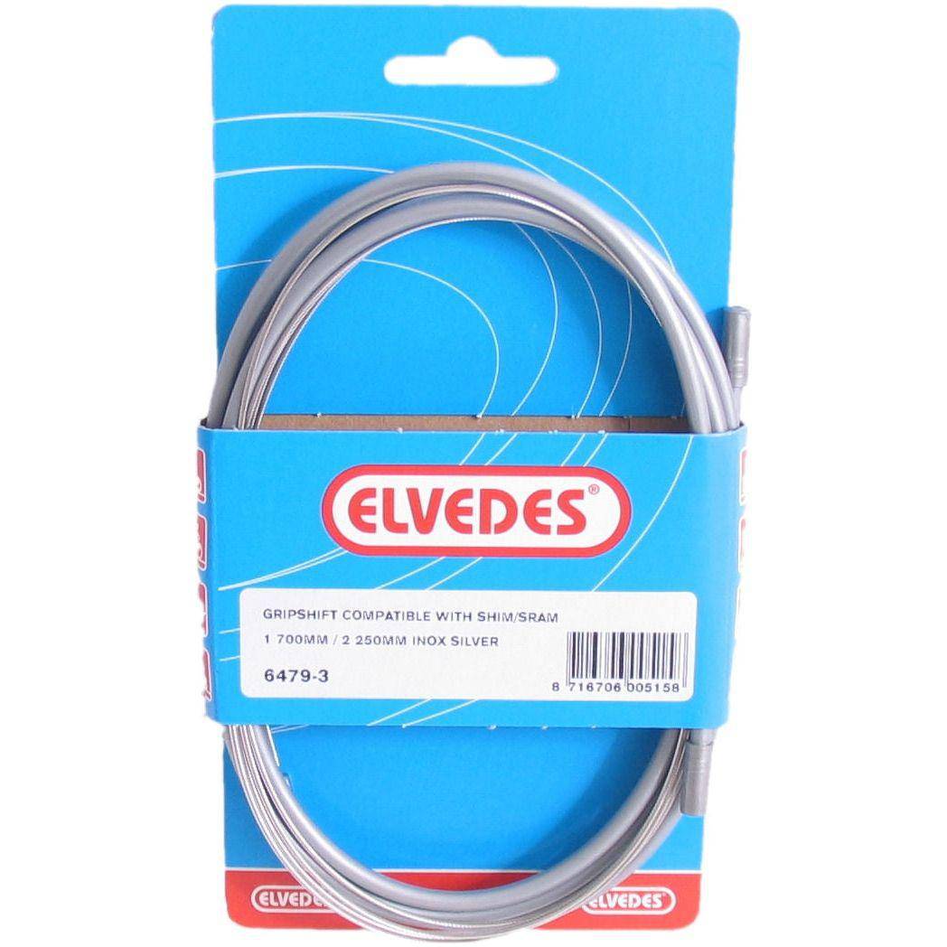 Elvedes Versnellingskabelset Nexus 3 1700 / 2250 Mm Rvs  (Op Kaart) - Le Coq Wielerartikelen