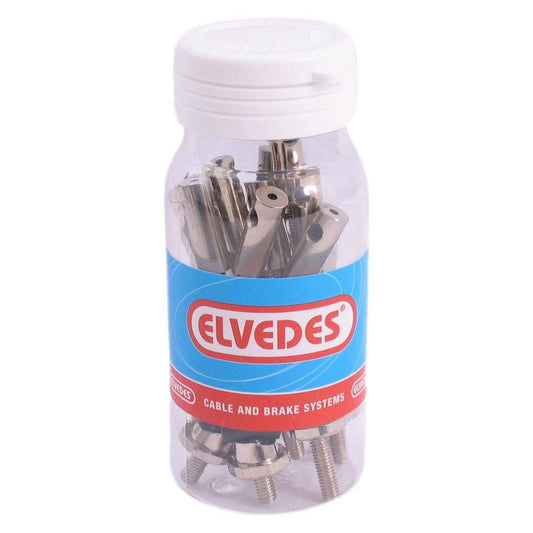 Universele Trommelremversteller Elvedes M 4,5 - Messing (10 Stuks) - Le Coq Wielerartikelen