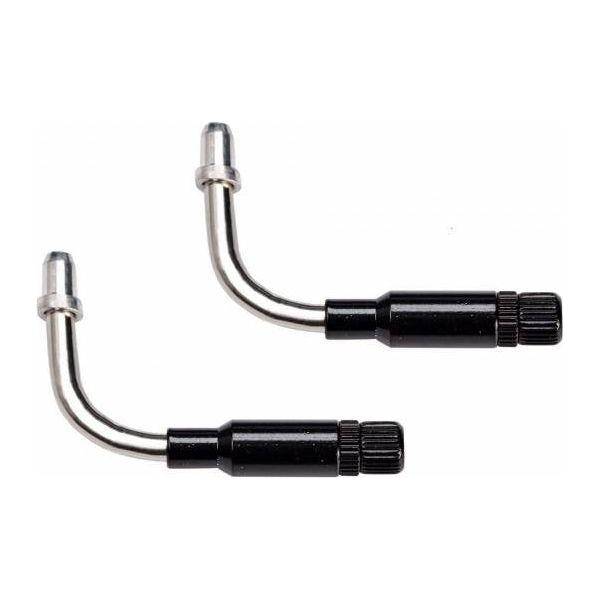 Verstelbare V-Brake Bochtjes 90°Elvedes Rvs - Kort Model (2 Stuks) - Le Coq Wielerartikelen