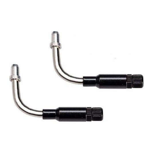Verstelbare V-Brake Bochtjes 90°Elvedes Rvs - Kort Model (2 Stuks) - Le Coq Wielerartikelen