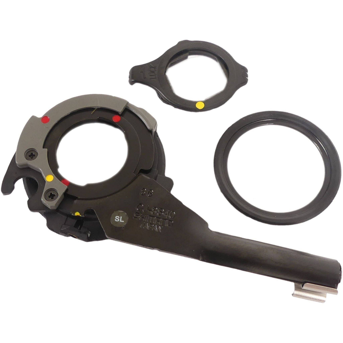 Shimano Cj-8S40 8-speed cassette-onderdeel met schakeleenheid, geschikt voor fietsversnellingen en onderdelen van Shimano.