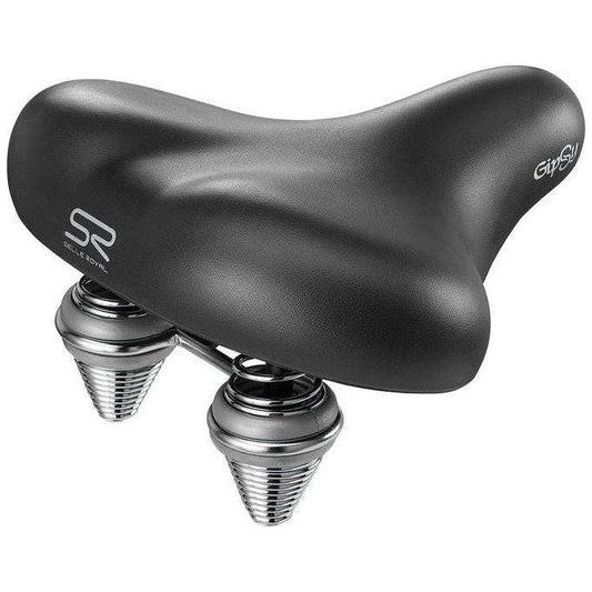 Selle Royal Fietszadel Gipsy Unisex - Zwart - Le Coq Wielerartikelen
