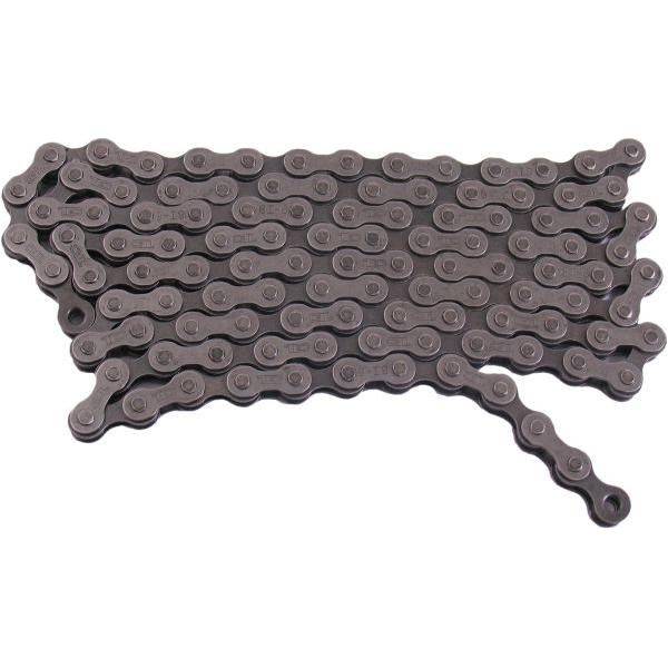 Edge City 1/2 x 1/8 inch fietsketting voor single speed, 112 schakels, werkplaatsverpakking van 25 stuks, geschikt voor fietsen