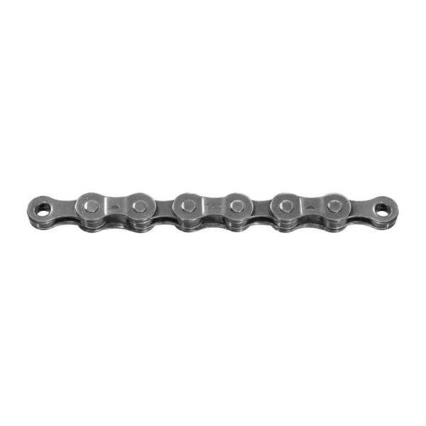 Sunrace 9-speed fietsketting Cnm94 in grijs, geschikt voor mountainbikes en racefietsen, duidelijke ketting met stevige schakels