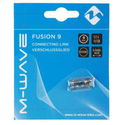 M-Wave kettingschakel Fusion 9-speed quicklink voor betrouwbare fietsversnellingen, zichtbaar in de afbeelding.