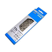 Shimano HG901 Dura Ace/XTR 11-speed ketting met PTFE-coating, geschikt voor snelle en soepele schakelingen.