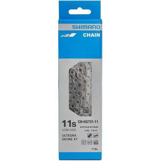 Shimano Fietsketting 11-Speed Hg701 Ultegra / Xt - Race/Mtb/ Met Quick Link - Le Coq Wielerartikelen