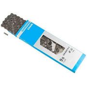 Shimano CN-E6070 9-speed ketting voor e-bike, duurzame fietsketting met soepel schakelen, geschikt voor elektrische fietsen.
