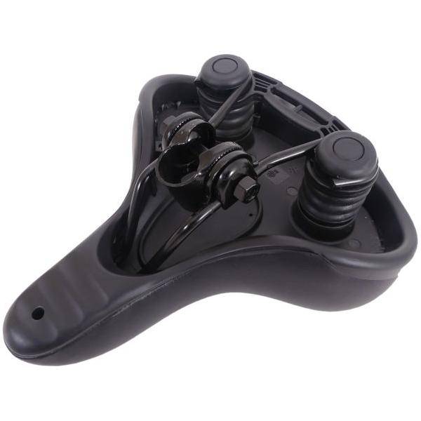 Edge Fietszadel Urban City - Zwart (Werkplaatsverpakking) - Le Coq Wielerartikelen