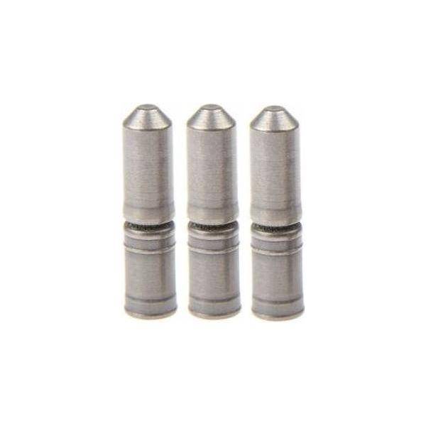 Shimano 9-speed kettingschakels en pennen, 3 stuks, voor fiets ketting reparatie en onderhoud, zwart en met metalen onderdelen.