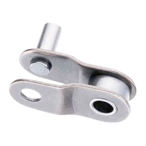 Kmc halve verbindingsschakel 1/8 inch, zilver, anti-roest kettingpennen voor fiets of motorfiets.