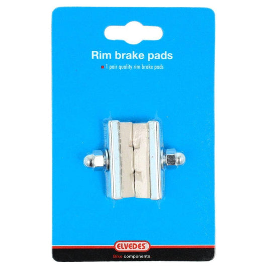 Caliper Velgremblokset Elvedes X-Groove Design - White Compound - Le Coq Wielerartikelen