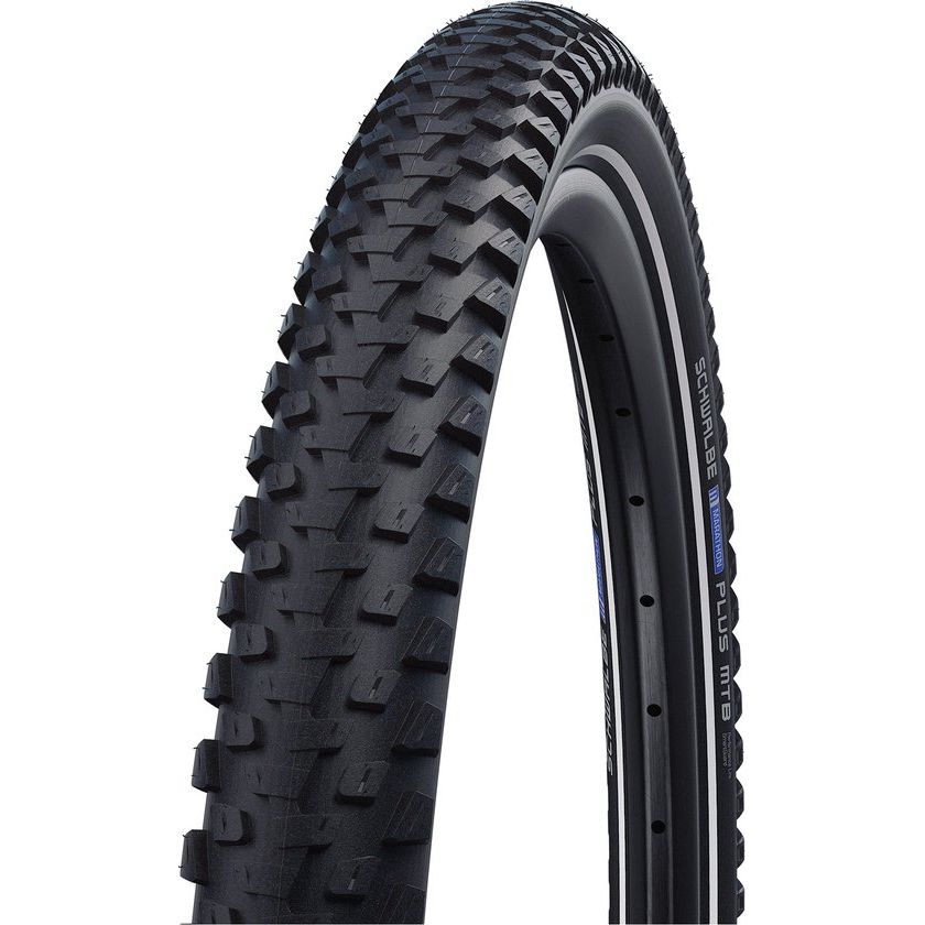 Schwalbe Marathon Plus Smartguard 26x2.10" stadsfiets buitenband met anti-lek bescherming en geschikt voor MTB.