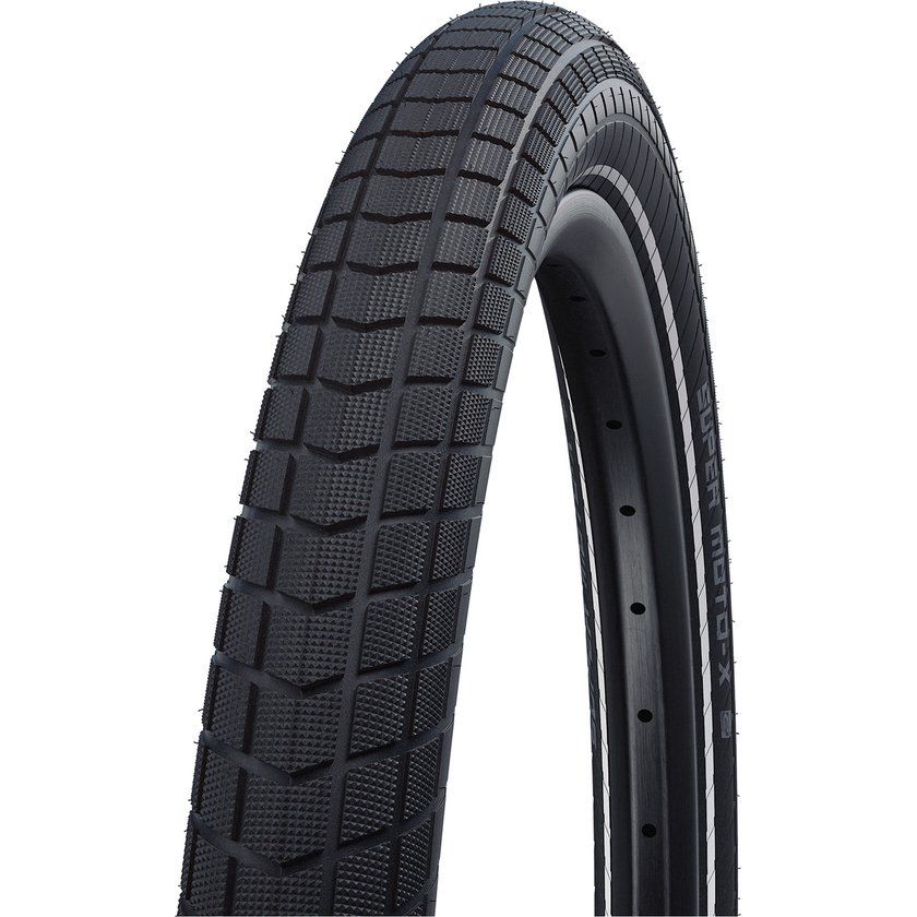 Schwalbe Buitenband 20" Super Moto-X ADDIX GreenGuard 62-406 Zwart