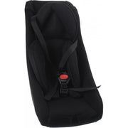 Zwart babyschaal voor bakfiets of fietskar Melia Mplus 4S Plus, geschikt voor baby's van 0 tot 9 maanden, in de bakfiets kinderzitje.