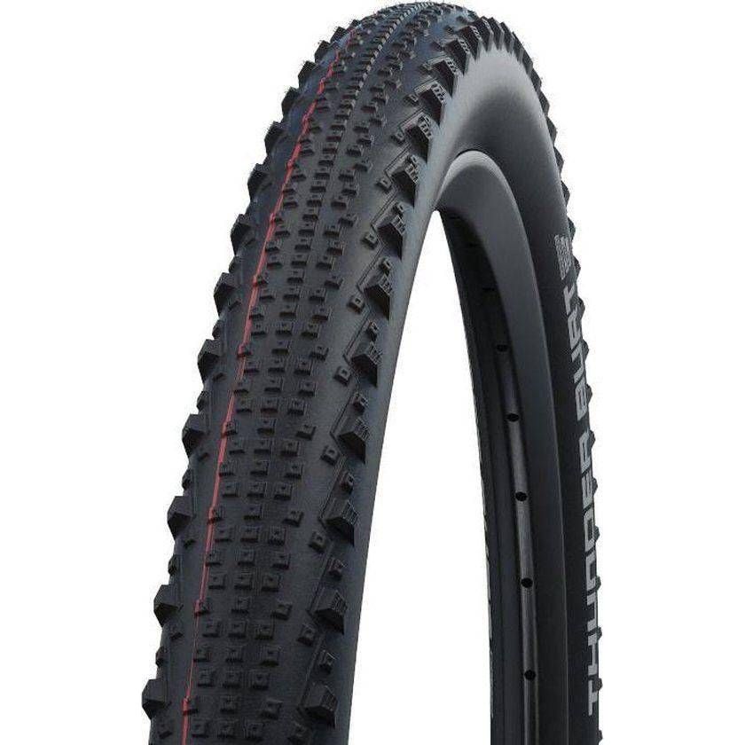 Schwalbe Thunder Burt MTB buitenband 29-inch met Addix Speed compound, zwart, vouwband, geschikt voor super ground terrein