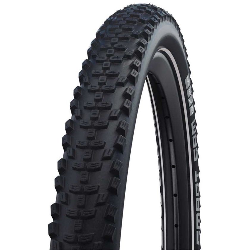 Schwalbe Buitenband 27.5" Smart Sam Plus Addix Greenguard Dd Reflectie 60-584 Zwart