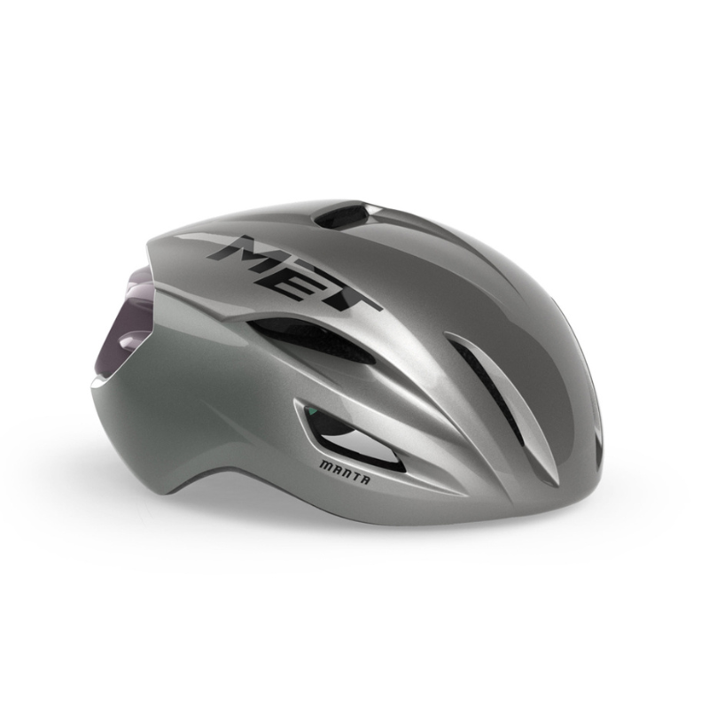 Racefiets helm MET Manta Mips met ventilatiegaten en stevige constructie, ontworpen voor comfort en veiligheid tijdens het fietsen.