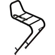 Steco Flow voordrager kroonboutmontage in retro-look, geschikt voor 15 kg, zichtbaar bevestigd op een voordeur.