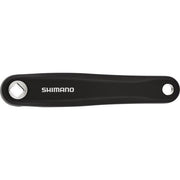 Shimano Altus FC-M371 trekking crankset, 175 mm, 3x9 versnellingen, zwart, met kettingbladen 48-36-26T, zichtbaar in afbeelding