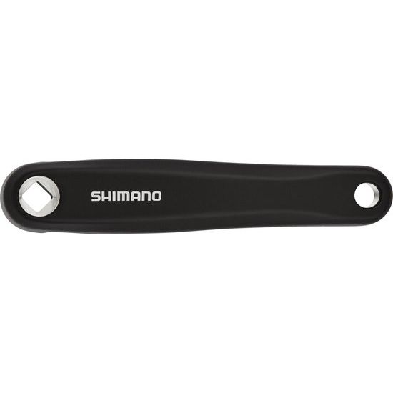 Shimano trekking crankstel FC-M371 met 3x9 versnellingen, zwart, 175 mm lengte, 48-36-26T kettingbladen, geschikt voor trekking bikes.