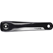 Zwart Sram Rival22 Gxp racefiets crankstel met 34/50 tanden op aluminium crankarm voor snelle ritten