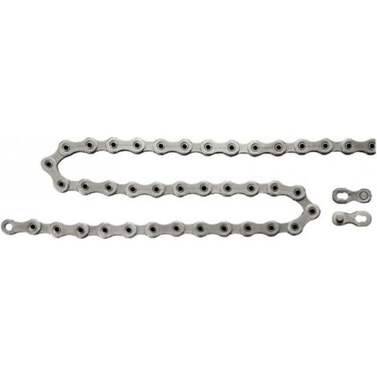 Shimano 11-speed ketting HG901 Dura Ace / XTR voor race, mountainbike en E-bike, zichtbaar in close-up afbeelding