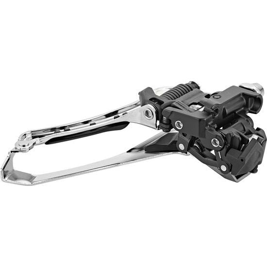 Shimano GRX FD-RS810 voorderailleur 2x11 snelheden, down pull, direct mount voor gravelbike en off-road fietsen.