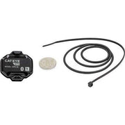Cateye SPD-30 magneetloze cadanssensor met Bluetooth en Ant+, waterdicht IPX7, geschikt voor fietscomputers en trainingsapps.