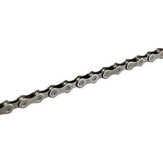 Shimano Ultegra 10-speed ketting, 114 schakels, geschikt voor racefietsen, zichtbaar in de afbeelding.