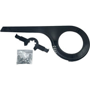 Axa GSR Senior kettingscherm 42-48 zwart, bescherming voor de ketting van de fiets, gemaakt van stevig ABS-materiaal.