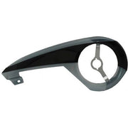 Hesling kettingscherm Esencia 49 cm, transparant en zwart, bescherming voor fietsketting, zichtbaar in de afbeelding