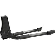 Ursus Hopper 300 mm middenstandaard 2-poot in zwart, stabiele standaard met twee poten, geschikt voor zware lasten.