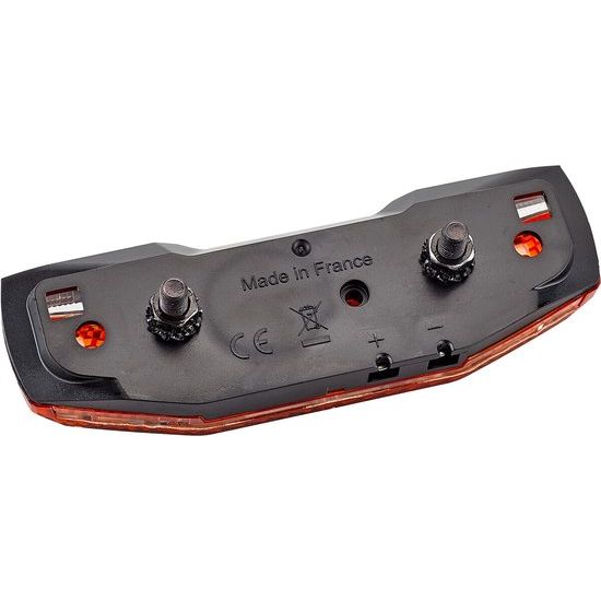 Feu arrière Axa Blueline LED 6-12V avec feu de position - Noir 