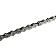Shimano HG53 9-speed ketting met 116 schakels voor fiets, duidelijk zichtbaar in de afbeelding.
