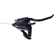 Shimano ST-EF500 8-speed remhendel rechts met shifter, zwart, 4 vingers voor mountainbike of racefiets